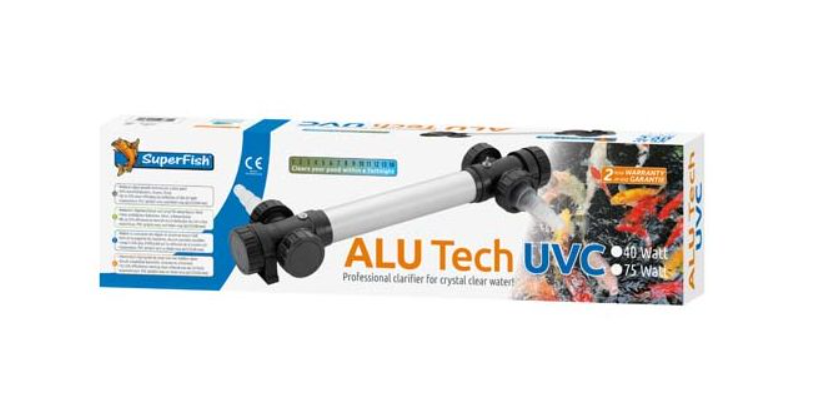 Alutech UV-C T5 75W - bis 75000 LTR - SuperFish