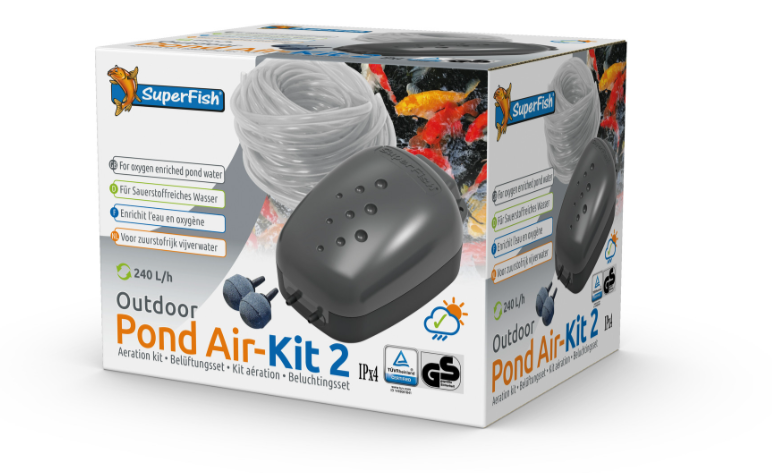 Kit de aire para estanques 2 - SuperFish