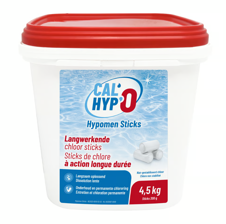 Langwerkende Chloor Sticks 4,5kg - Cal'Hyp'0