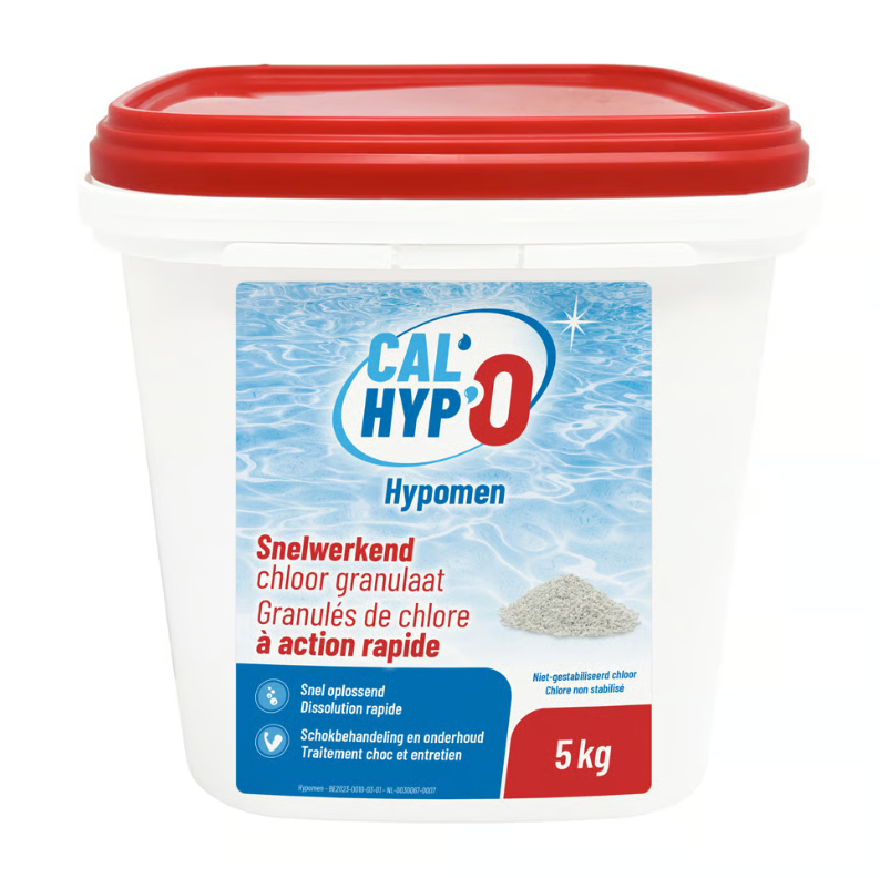 Snelwerkend Chloor Granulaat 5kg - Cal'Hyp'O