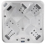 Ultimate ECO Spa 004 Dunkelgrau - 4-Personen-Jacuzzi - Wellness-Wanne