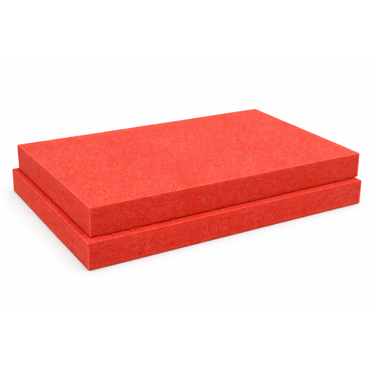 Filterschaum 100x50x10 cm - fein rot - Maja Koi