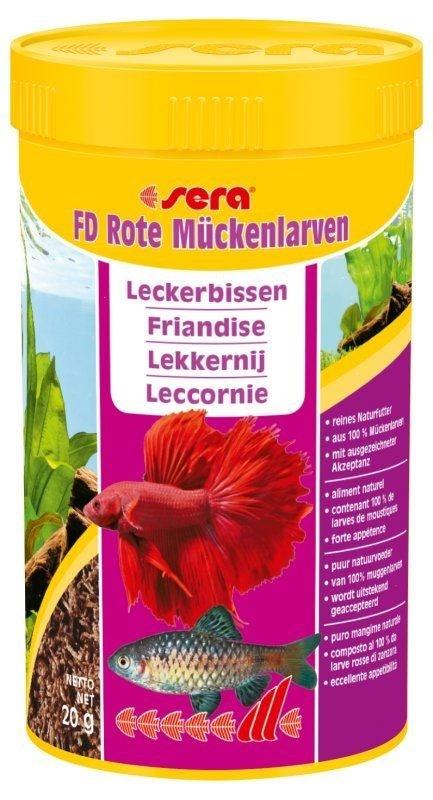 FD Larve di zanzara rosse 250ml - Sera