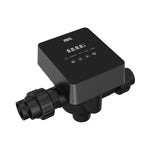 Universal automatic 6-way valve for filters with iWash side connection