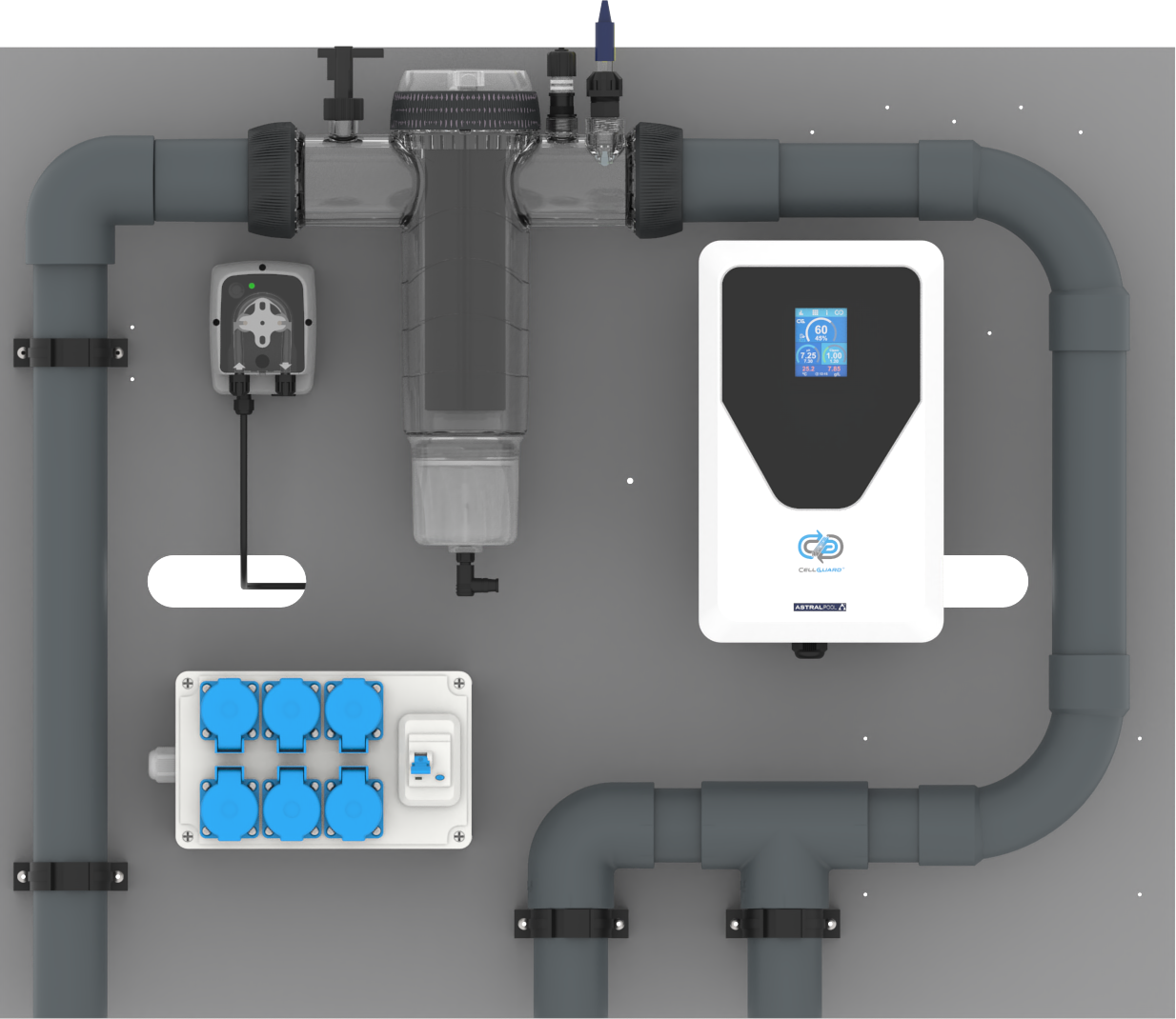Paneel LS160 zonder UV - Elite Connect