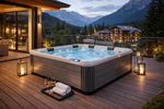 Ultimate ECO Spa 003 Light Grey - 4-Persoons Jacuzzi - Wellness Tub