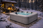 Ultimate ECO Spa 004 Gris Claro - Jacuzzi para 4 personas - Bañera de bienestar