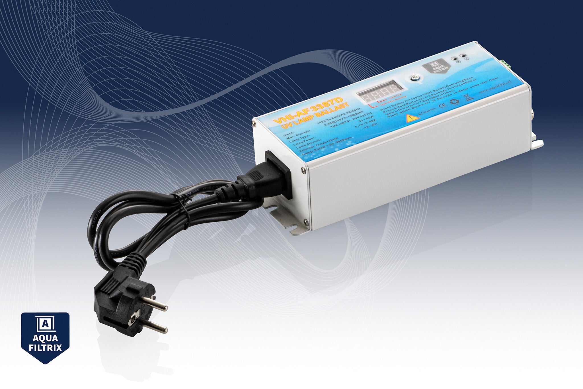 Ballast-Tageszähler 33–87 W - Aquafiltrix