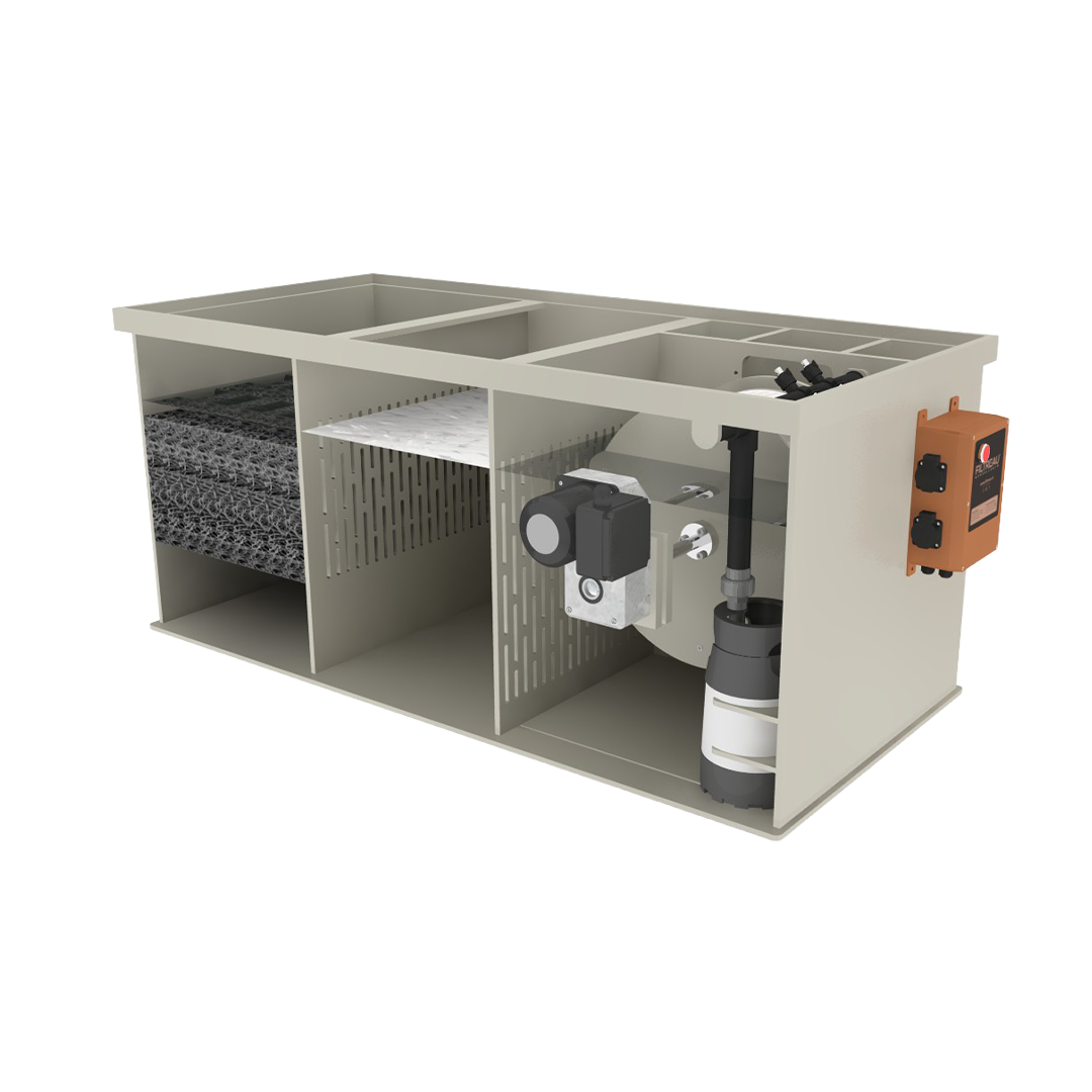 Filtro a tamburo WMC Combi Drum 10/15 Low Gravity - Filtreau
