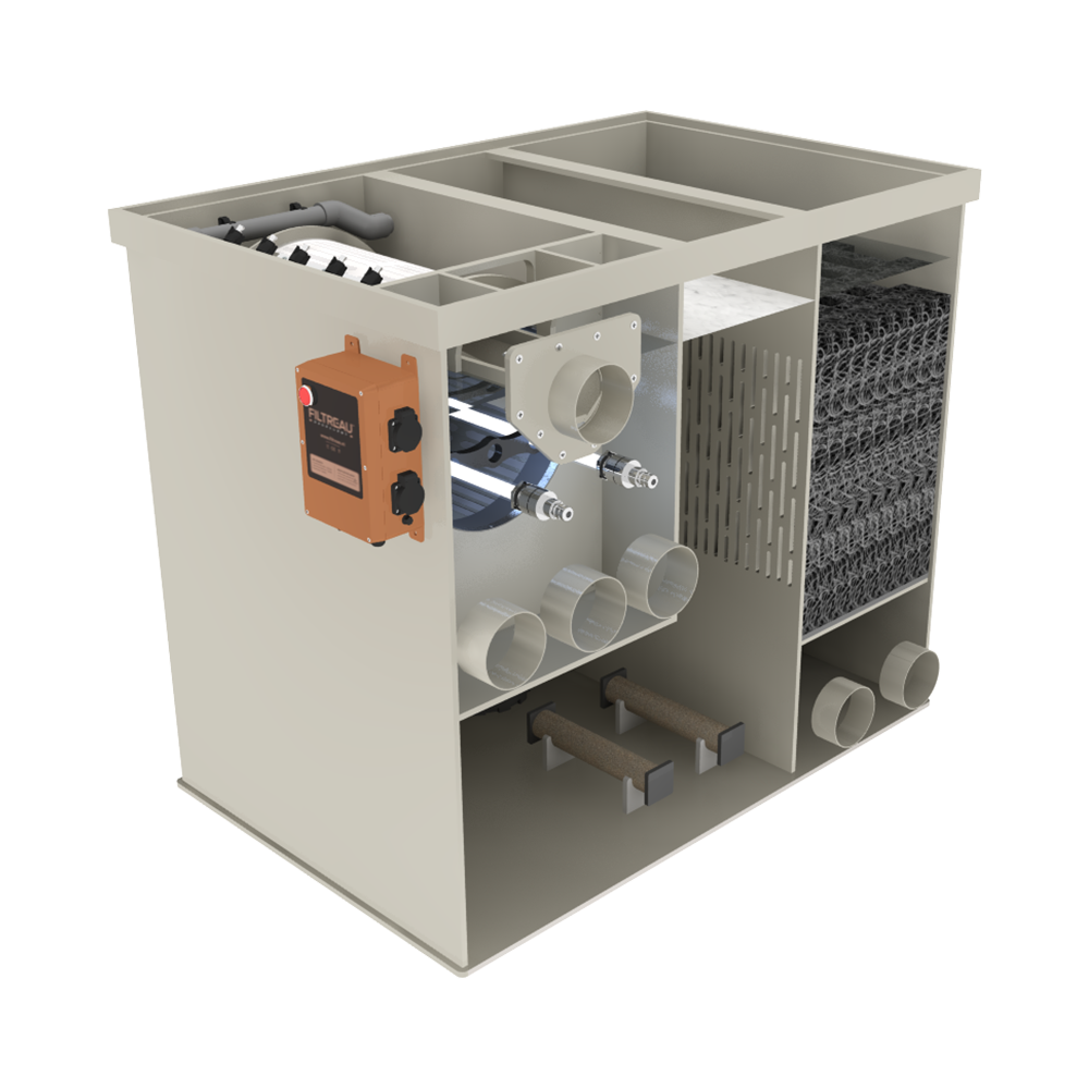 WMC Combi Drum 20/25 Filter System - Filtreau