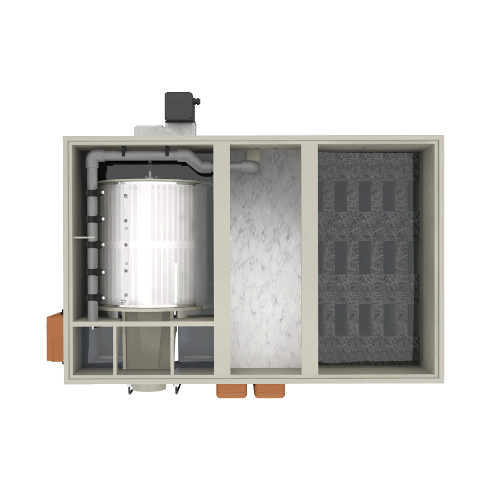 WMC Combi Drum 20/25 Filter System - Filtreau