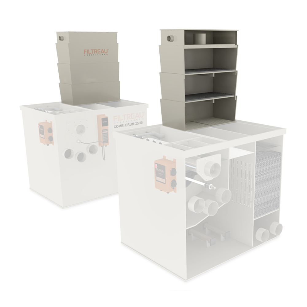 WMC Combi Drum 20/25 Filter System - Filtreau