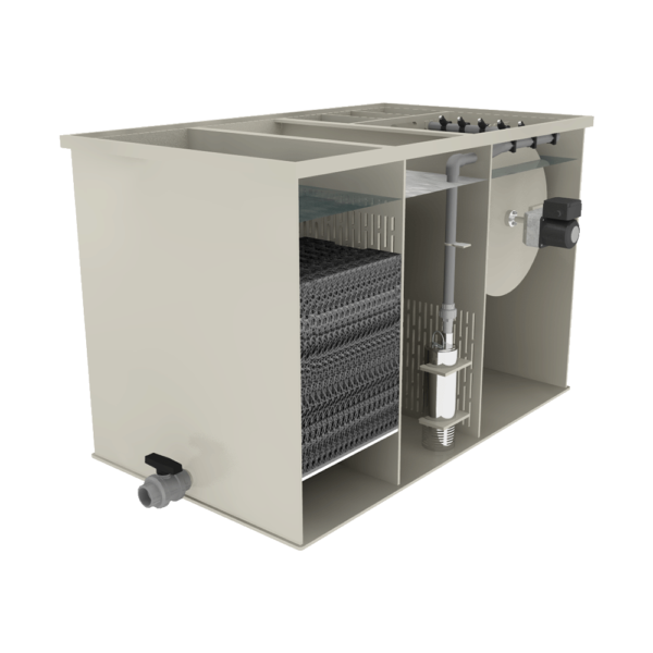 WMC Combi Drum 30/50 filtro a tamburo - Filtreau