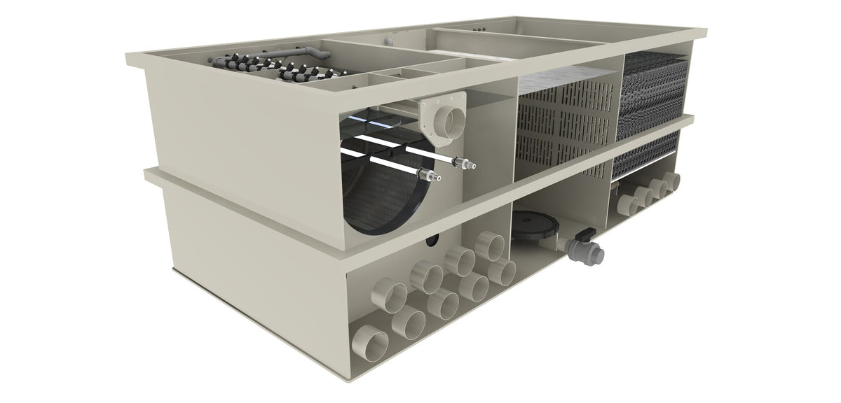 WMC Combi Drum 80/100 XXL drum filter - Filtreau
