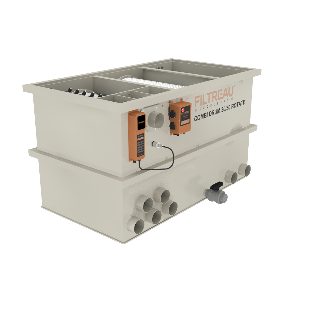 WMC Combi Drum 30/50 Rotate Trommelfilter - Filtreau