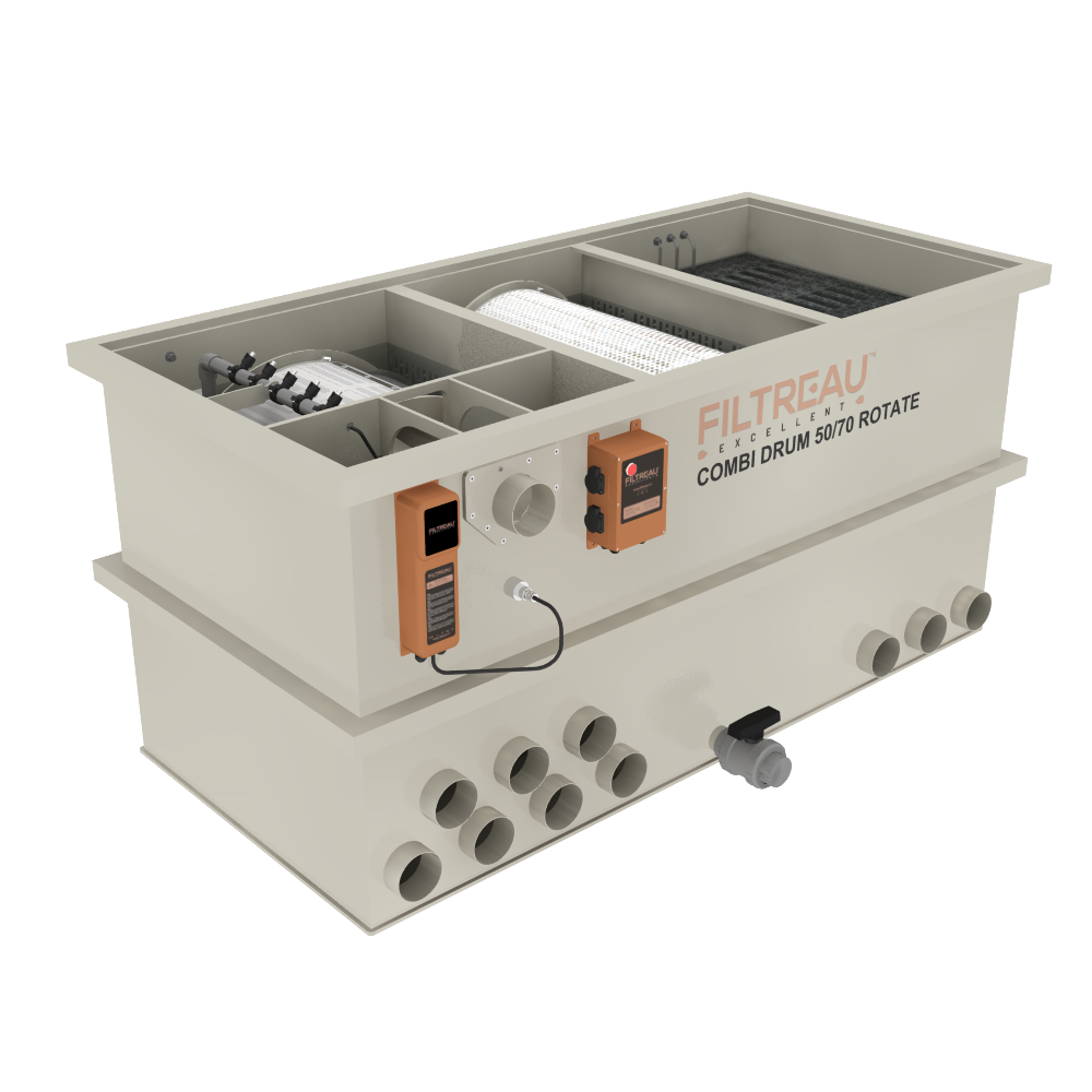 WMC Combi Drum 50/70 Rotate Trommelfilter - Filtreau